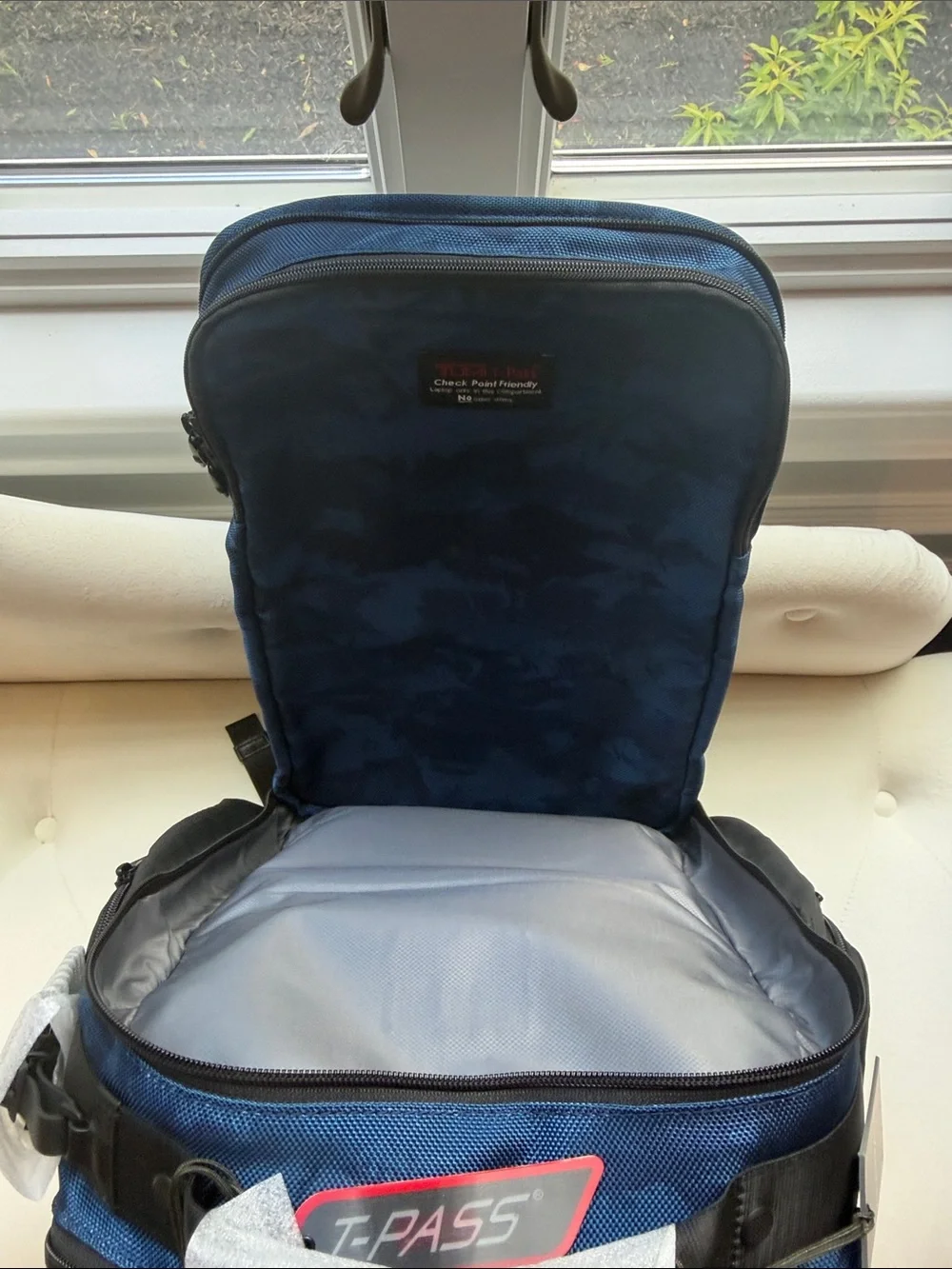 Tumi Navy & Black Los Angeles Dodgers Logo Backpack - Alpha 2
